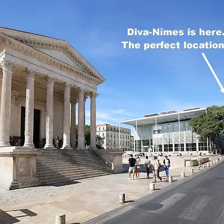 Opera-style Downtown Maison Carre Nimes